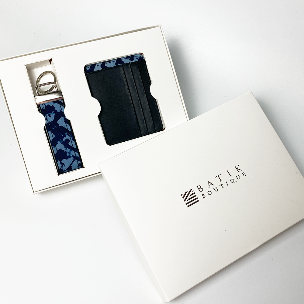 Batik Travel Set - Midnight Arabesque - Batik Boutique