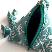 Batu Seremban - Turquoise Tikar - Batik Boutique