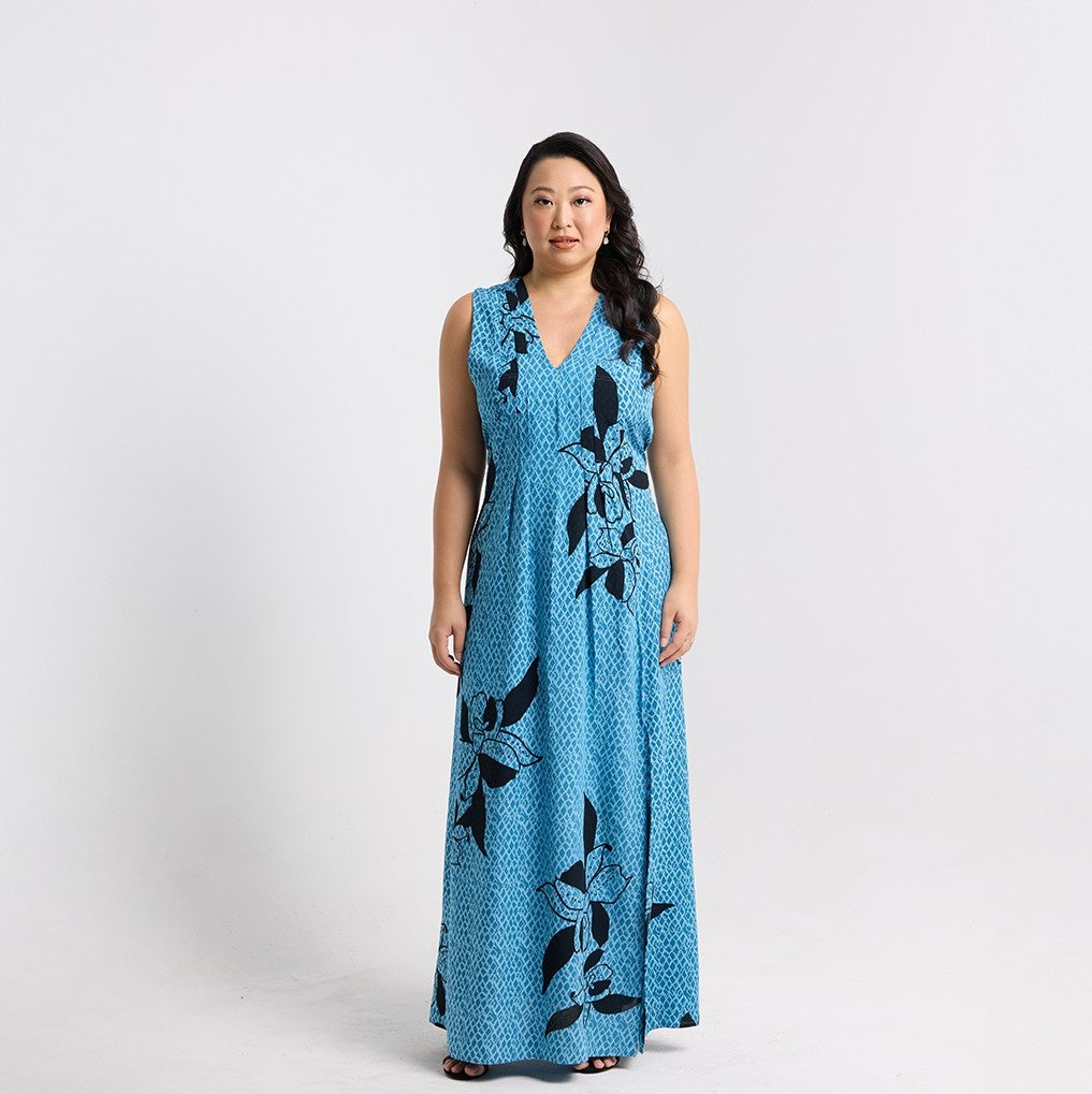 Azure Blooming lace front view photo 