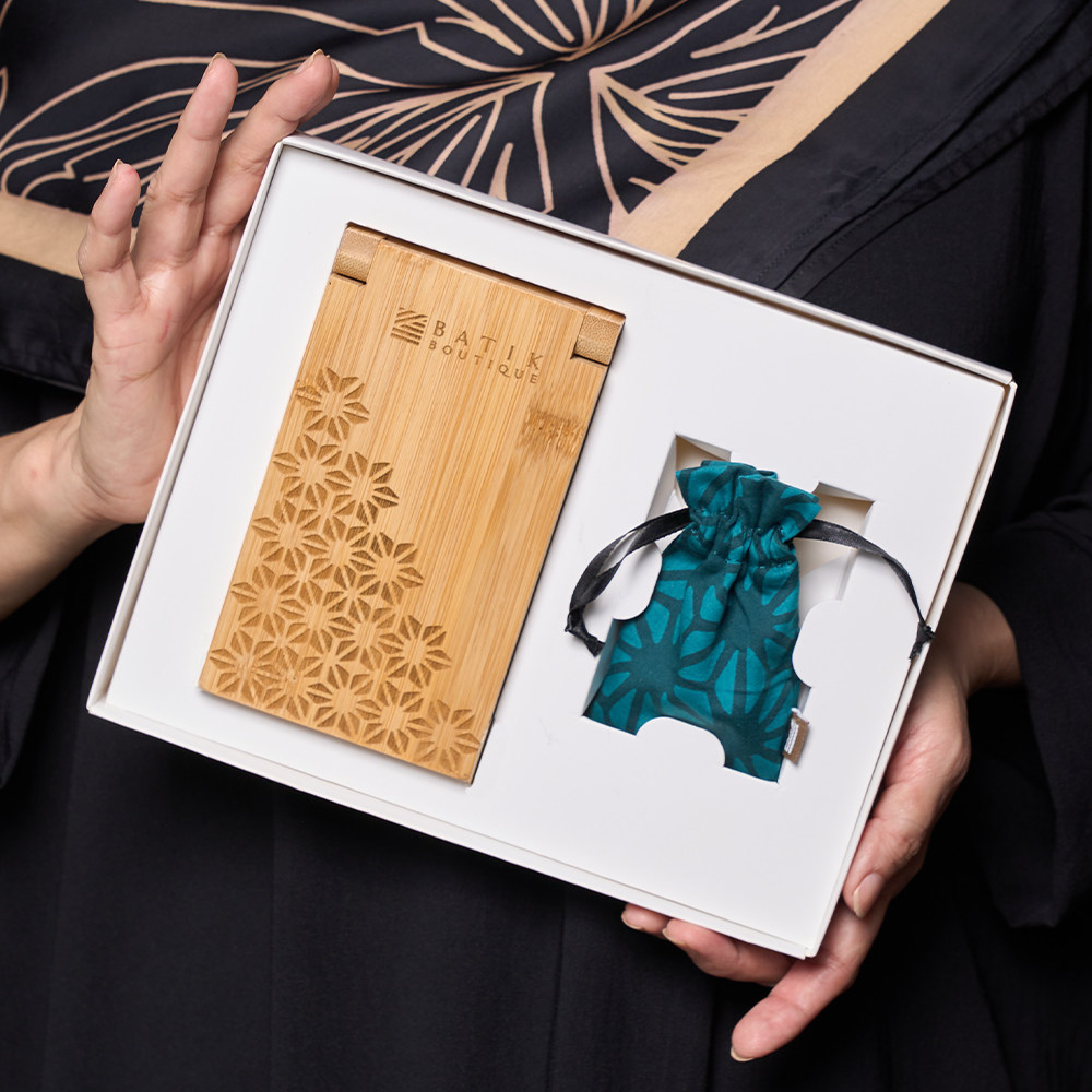 Batik Congkak Set - Forest Firework