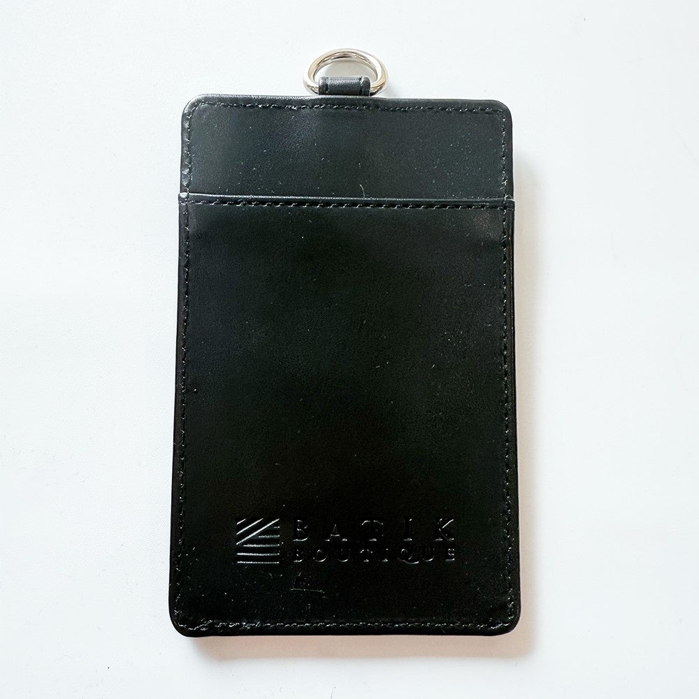 Batik Lanyard and Luggage Tag - Midnight Arabesque