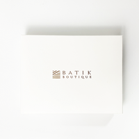 Batik Neck Tie & Pocket Square Gift Set - Teal Driftwood Batik Boutique