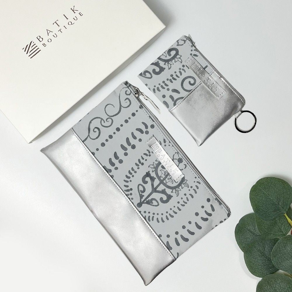 Grey petola organizer set 