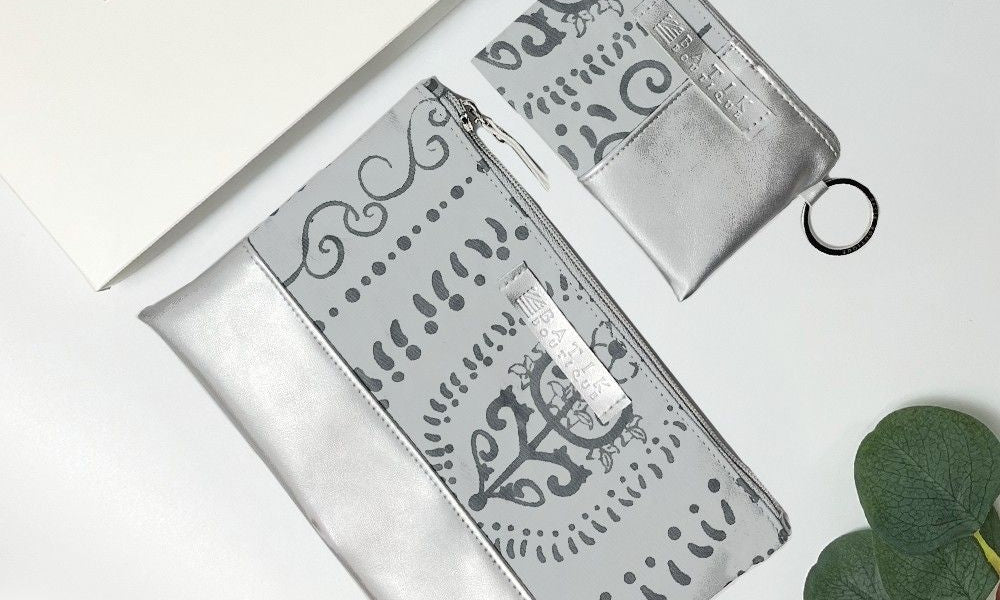 Grey petola organizer set 