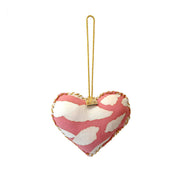 Heart Ornament (Reversible) - Coral Bunga - Batik Boutique