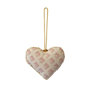 Heart Ornament (Reversible) - Coral Bunga - Batik Boutique