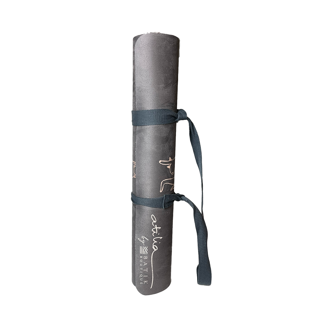 Home Yoga Mat - Jet Cat Yogis - Batik Boutique