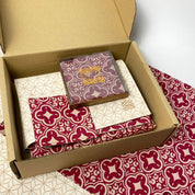 Homeware Gift Set (Reversible) - Crimson Celestial - Batik Boutique