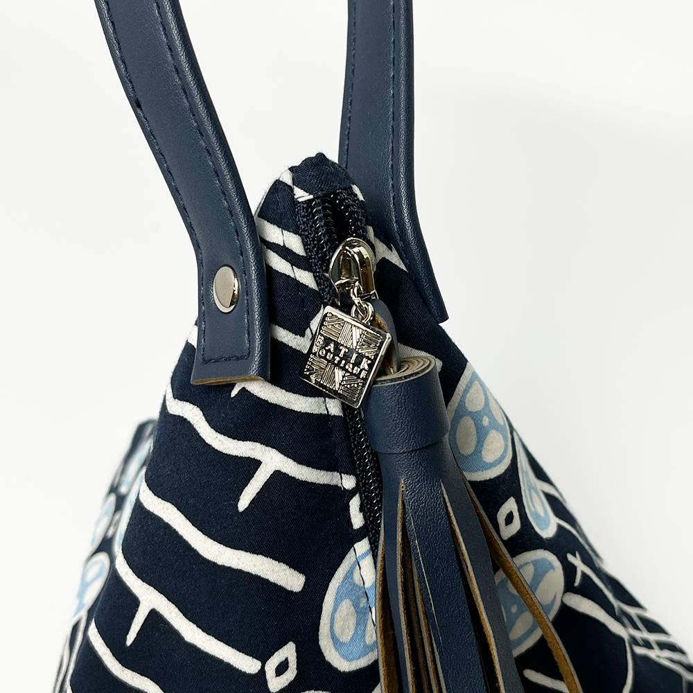 Ketupat Bag - Navy Buluh - Batik Boutique