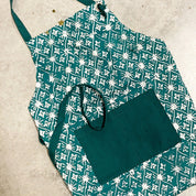 Kid's Batik Apron - Teal Starry - Batik Boutique