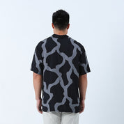 cuban in jet chain  close up of the back 