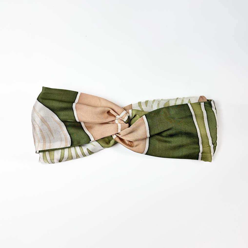 Batik Headband - Moss Bukit