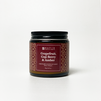 Soy Candle - Grapefruit, Goji Berry & Amber (90g)