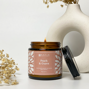 Soy Candle - Guava & Peach (90g) - Batik Boutique