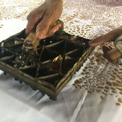 Star Ornament (Reversible) - Crimson Tiger - Batik Boutique