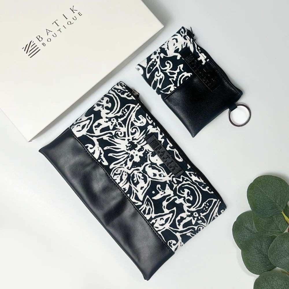 Organizer Gift Set - Black Floret Set
