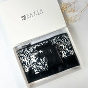 Organizer Gift Set - Black Floret