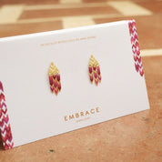 Embrace Jewellery - Chevron Tassel Earrings