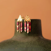 Embrace Jewellery - Chevron Tassel Earrings