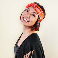 Atilia Batik Headband - Ruby