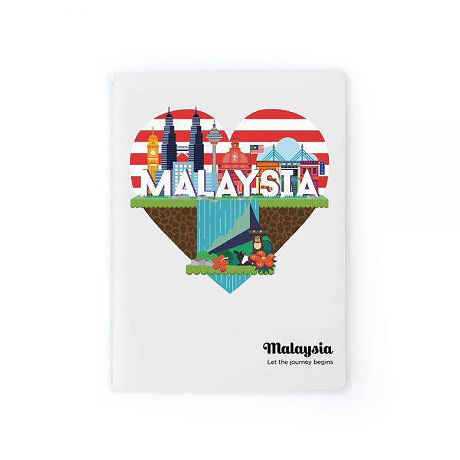 LOKA MADE Notebook - I Love Malaysia
