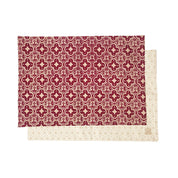 Batik Placemat Set (Reversible) - Crimson Celestial Batik Boutique