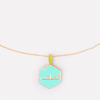 Fugeelah Necklace - Kindness/Lutf (Mint)
