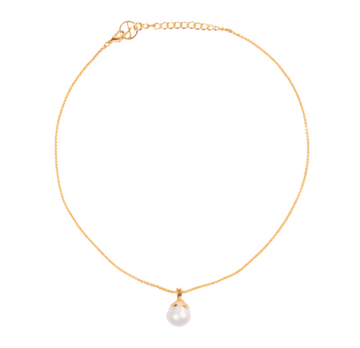 Fugeelah Necklace - Pearl Drop (White)