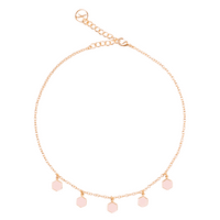 Fugeelah Necklace - Collar Dangle (Pink)